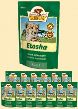 Wildcat Etosha (Этоша) - паучи для кошек с курицей и сладким картофелем