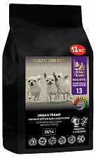 URBAN TRAMP (BIOXYMIN) – Полнорационный гипоаллергенный сухой корм «HOLISTIC» класса для взрослых собак мелких пород с индейкой и клюквой, 28/14.