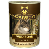 Wolfsblut - Консервы для взрослых собак с мясом дикого кабана и бататом "Дикий Кабан" Wild Boar Adult. Белок 10,2%, Жир 6,8%.