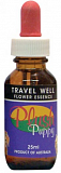 Travel Well Flower Essence Drops - успокаивающие капли для путешествий
