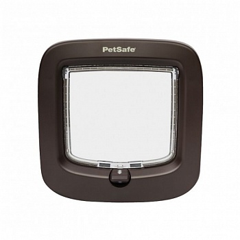 Дверца PetSafe 4-х позиционная, коричневая
