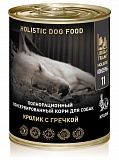 URBAN TRAMP Полнорационный консервированный HOLISTIC корм для собак кролик с гречкой