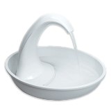 Поилка фонтан для кошек и собак Pioneer Pet “Swan” белый