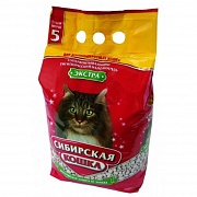 Наполнитель Сибирская кошка Экстра впитывающий для длинношерстных кошек