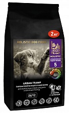 URBAN TRAMP (BIOXYMIN) – Полнорационный гипоаллергенный сухой корм «HOLISTIC» класса для взрослых собак средних и крупных пород с индейкой и черникой, 24/12.