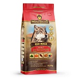 Wolfsblut Red Rock Adult (Красная скала) - Сухой корм для взрослых собак с мясом австралийского кенгуру, бататом и тыквой.  Белок:23 %, Жир: 9,5 %.