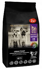 URBAN TRAMP (BIOXYMIN) – Полнорационный гипоаллергенный сухой корм «HOLISTIC» класса для щенков всех пород с индейкой и клюквой, 30/15