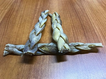 Косичка из кожи оленя сушёная