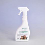 Cage Spray-спрей  для обработки клеток, грумировочных столов,боксов,  помещений для животных