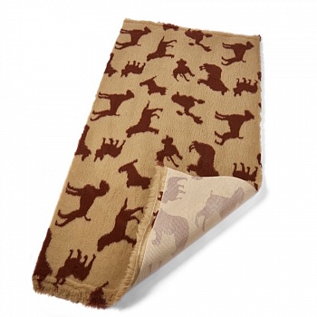 Меховой коврик для собак на нескользящей основе Bronte Glen Multi Dog