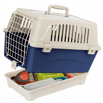 FERPLAST ATLAS 10 OPEN ORGANIZER Переноска для собак с отделением для аксессуаров.