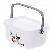Curver PETLIFE Мультифункциональный контейнер для хранения корма на 3 л.