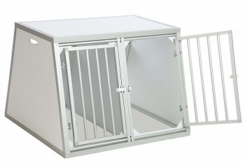 Автобокс - клетка для перевозки двух собак: модель 2XL