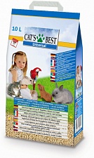 Cats Best Universal Наполнитель Древесный Впитывающий Клубника