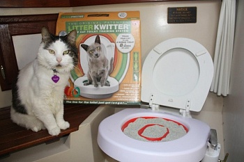 Система приучения кошек к туалету Litter Kwitter