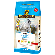 Wolfsblut VetLine Dental- Сухой корм для здоровья зубов. Белок 23%. Жир 17%
