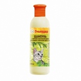 Шампунь гигиенический с пергой и хвоей для короткошерстных кошек.