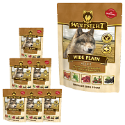 Wolfsblut Wide Plain Adult (Широкая равнина) - пауч для взрослых собак с кониной и бататом. Белок: 18%, Жир: 6%
