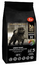 URBAN TRAMP (BIOXYMIN) – Полнорационный гипоаллергенный сухой корм «HOLISTIC» класса для взрослых собак мелких пород с ягненком и яблоком, 28/15