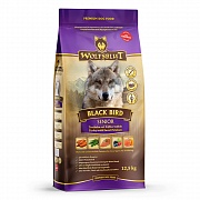 Wolfsblut Black Bird Senior (Черная птица) - Сухой корм для пожилых собак из мяса индейки, батата, тыквы и корня пастернака.  Белок: 22%, Жир: 12%