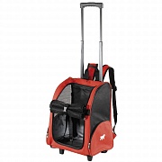 FERPLAST TROLLEY Тележка-сумка на колесиках с выдвижной ручкой для собак и кошек.