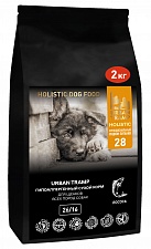 URBAN TRAMP – Полнорационный гипоаллергенный сухой корм «HOLISTIC» класса с лососем для щенков всех пород, 26/16