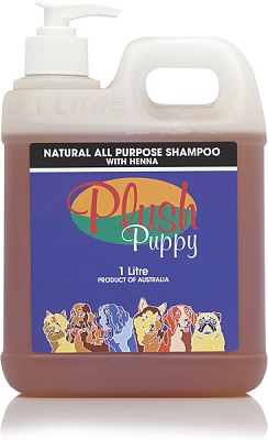 Natural All Purpose Shampoo with Henna - натуральный шампунь с хной не изменяющий текстуру шерсти